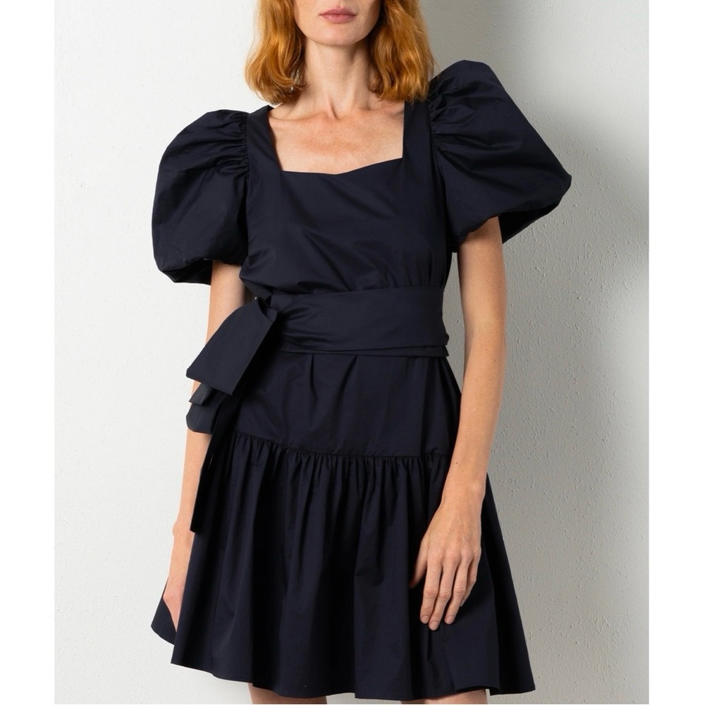 BNWT Monica Nera Jasmine Mini Dress in Black